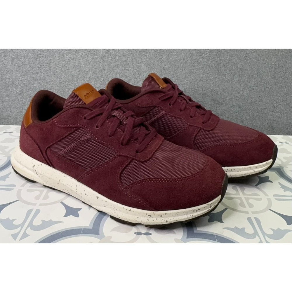 Ariat Fuse Plus Lace Up Sneaker Women's Size 10B Burgundy Casual Shoes Suede‎